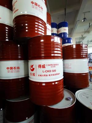 よい価格 Sinopec Dewei L-CKD320 工業用ギアオイル 重用機械の潤滑剤 オンライン